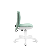 Kinderdrehstuhl Sitness Home S`cool, mintgr&uuml;n / wei&szlig;, bis 60kg, ohne Kopfst&uuml;tze